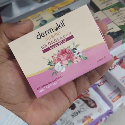 Rose Damask Soap Bar - Dark Spot and Wrinkle Anti-Repair (x4)