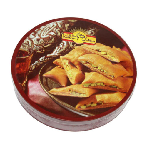 Persian Pistachio Sohan Bites – Traditional Brittle with Rich Nutty Flavor, Saffron Aroma and Crisp Texture – 500g (2x)