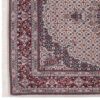 Hand-Knotted Persian Birjand Riz Mahi Rug (Mahi Medallion) - Red Silk & Wool
