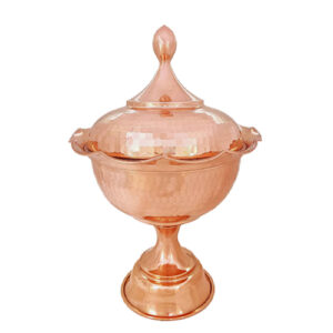 Persian Copper Nuts Serving Bowl – Sleek and Durable for Any Occasion