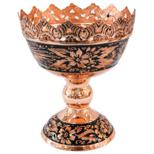 Persian Copper Decorative Bowl – Perfect for Parties, Dining, and Gifting
