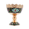 Persian Copper Decorative Bowl - Perfect for Parties and Gifting whit Floral Design