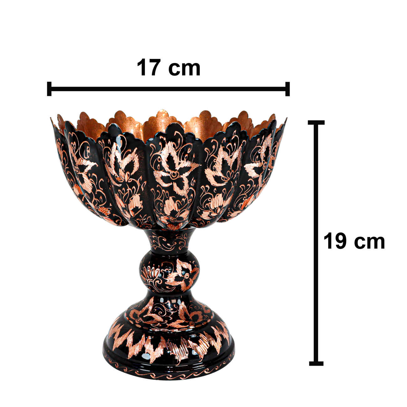 Persian Copper Decorative Bowl – Stylish and Functional Design for Parties