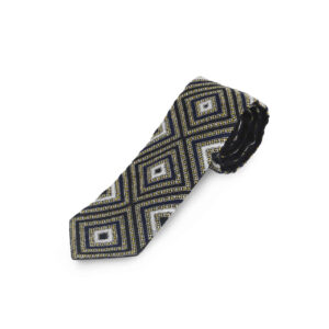 Persian Men’s Necktie – Embroidered Fusion of Classic Artistry and Modern Style