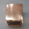 Persian Engraved Copper Waste Basket with Floral Design