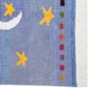 Handwoven Persian Pictorial Gabbeh Rug - Night Sky Design - Blue Wool Blend