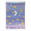 Handwoven Persian Pictorial Gabbeh Rug - Night Sky Design - Blue Wool Blend