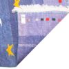 Handwoven Persian Pictorial Gabbeh Rug - Night Sky Design - Blue Wool Blend