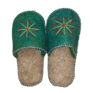 Persian Handcrafted Soft Wool Slipper – Unisex for Indoor Comfort and Everyday