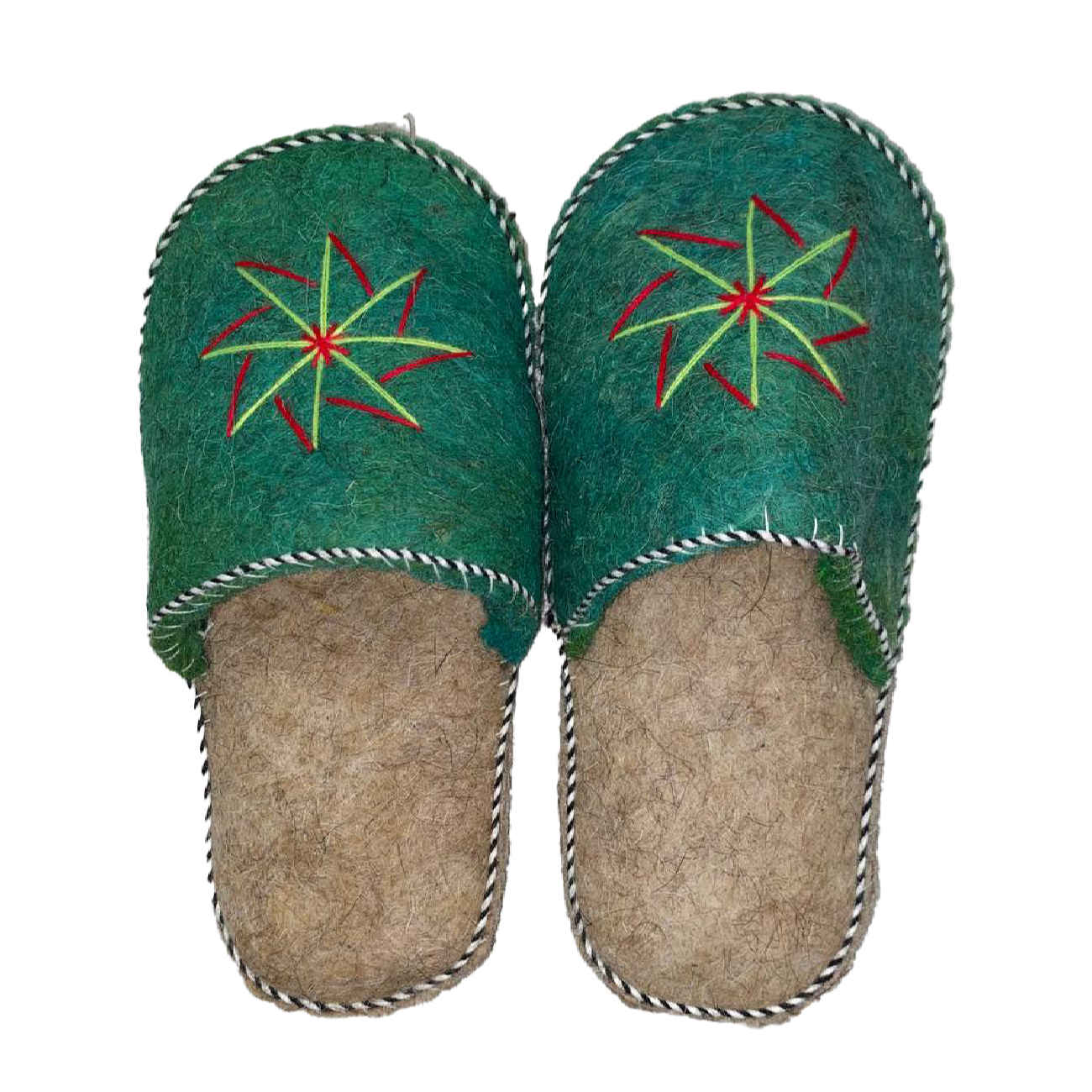 Persian Handcrafted Soft Wool Slipper – Unisex for Indoor Comfort and Everyday