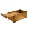 Wooden Tissue Box Elegance & Chic with Rustic Style in Brown
