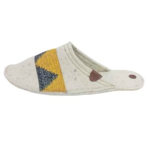 Persian Handcrafted Wool Slipper – Warmth & Cozy Feet with Geometric Design