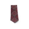 Persian Men's Necktie - Traditional Intricate Embroidered in Red