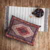 Persian Pillowcase with Traditional Carpet Design and Velvet Material (pack of 2)