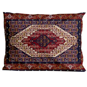 Persian Pillowcase with Traditional Carpet Design and Velvet Material (pack of 2)