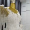 Persian Princess Wedding Dress - Arabic Style with Bell Sleeve, Beautiful Fit