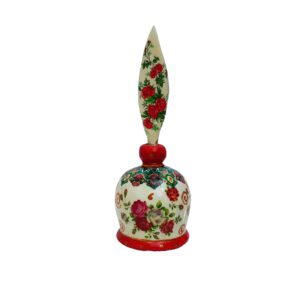 Persian Surma Dani Container for Keeping Kohl Made of Wood Atefeh (x2)