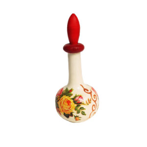 Persian Surma Dani Container for Keeping Kohl Made of Wood Baraz (x2)