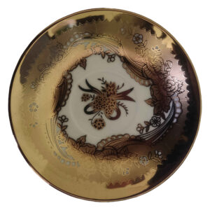 Persian Tea Saucer – Inspired by the Rich Tradition of Iran with Floral Design (x6)
