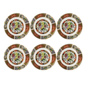 Persian Tea Saucer – Inspired by the Rich Tradition of Iran with Peacock Design (X6)