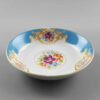 Persian Tea Saucer - Porcelain Chic & Lux with Flower Design (Set of 6)