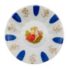 Persian Tea Saucer – Porcelain with Layla and Majnun Design (Set of 6)