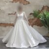Persian Wedding & Bridal Dress - Arabic Style with Sweetheart Neckline