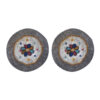 Persian Wool Felt Rug 100% Natural and Handmade Jahanara (x2)