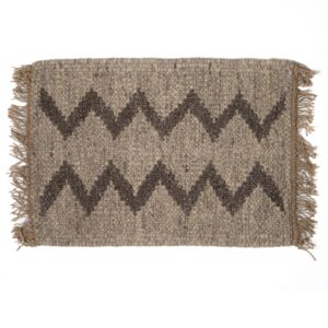 Persian Wool Felt Rug 100% Natural and Handmade Urvaksha