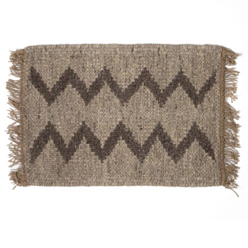 Persian Wool Felt Rug 100% Natural and Handmade Urvaksha