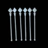 Plastic Bar Spoon - Suitable for Mixing Drink Pack of 6