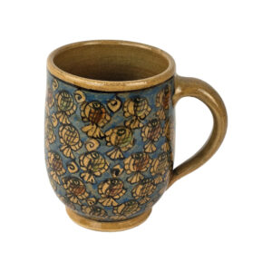 Pottery Mug – Handcrafted Perfect for Cozy Morning with Fish Design
