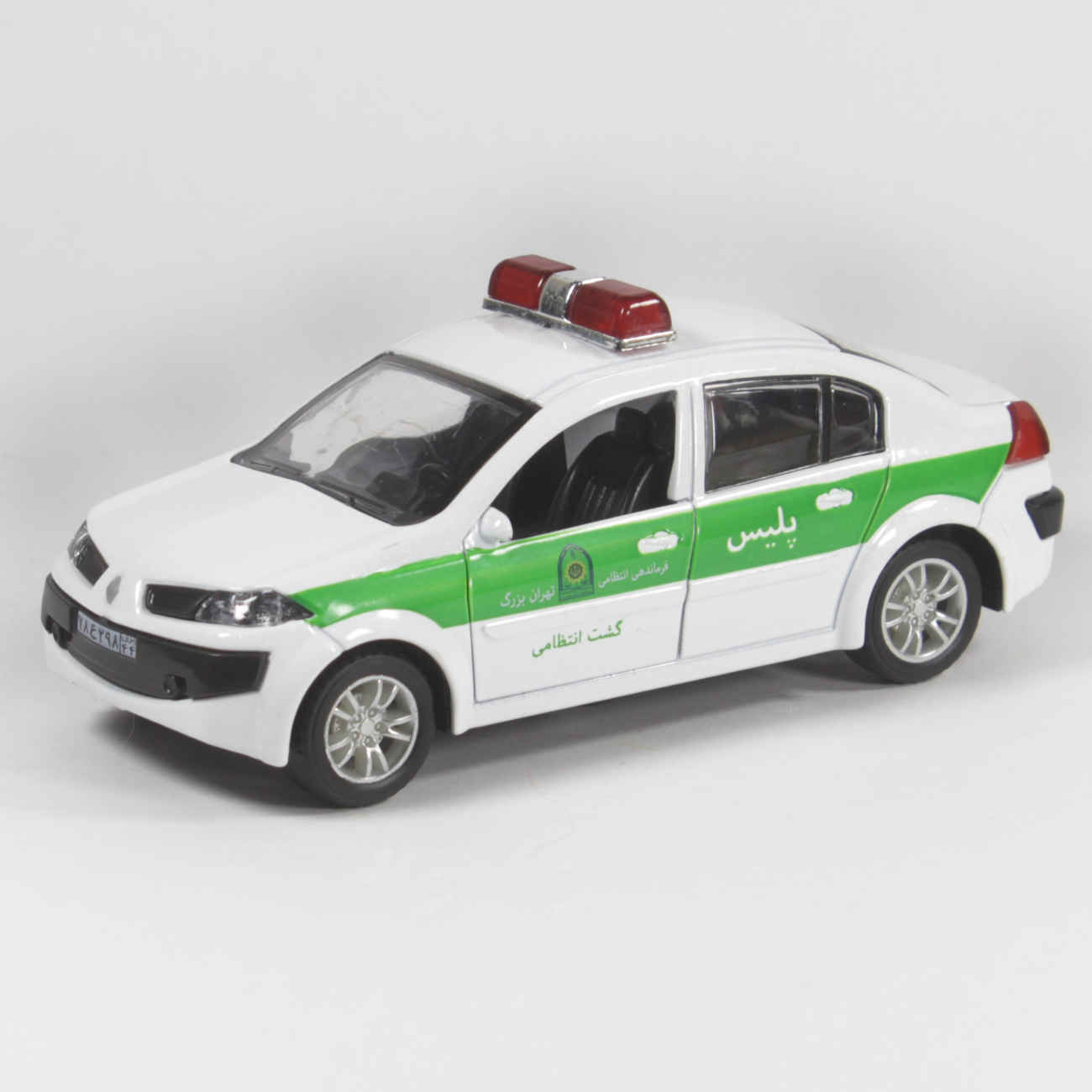 Renault Megane Toy Car – Traffic Police Model Highly Detailed and Realistic
