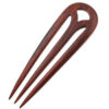 Rustic Wooden Hair Fork for Long & Short Hair – Perfect for Everyday Styling