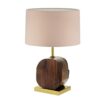 Rustic Wooden Log Table Lamp – Lighting Inspired by Nature's Charm