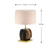 Rustic Wooden Log Table Lamp – Lighting Inspired by Nature's Charm