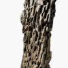 Sculptural Rustic Wooden Log Table Lamp – Natural Decorative Accent