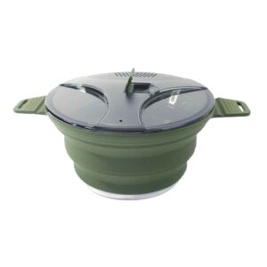 Silicone Folding Camping pot – Compact & Comfort
