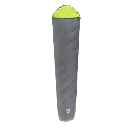 Single Sleeping Bag - Cozy & Durable for Extreme Weather in Gray