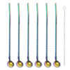 Stainless Steel Bar Spoon Perfect for Crafting Smooth, Well-Mixed Drink Pack of 6