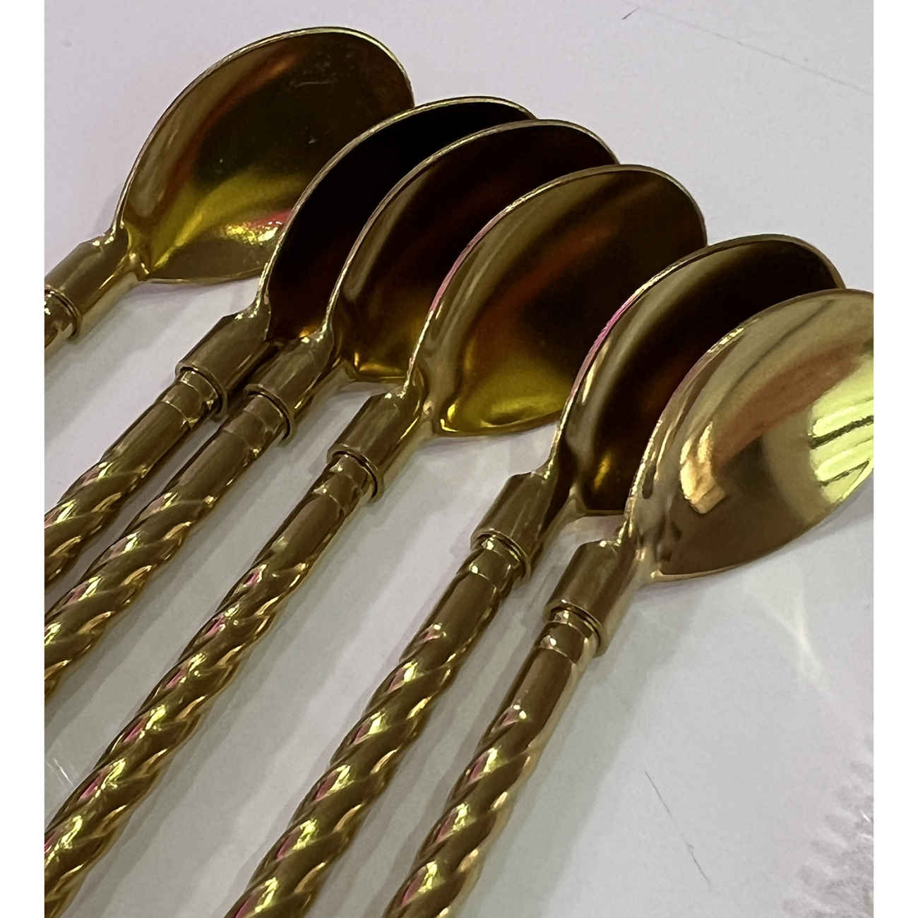 Stainless Steel Bar Spoon – Suitable for Syrup Chic & Lux Pack of 7