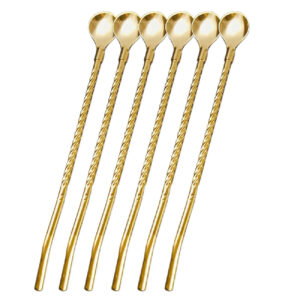 Stainless Steel Bar Spoon – Suitable for Syrup Chic & Lux Pack of 7