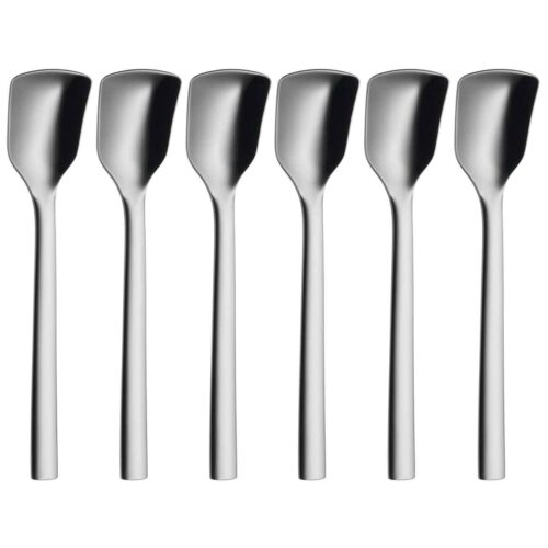 Steel Ice Cream Spoon - for Everyday Use and Special Moments (Pack of 6)