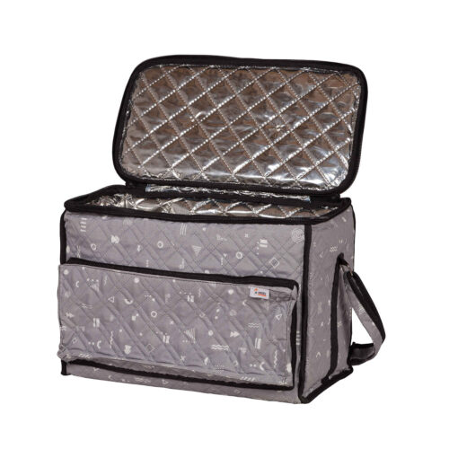 Stylish Picnic Bag - All in One with Utensil Storage, Insulated Compartment