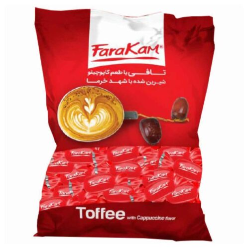 Sugar-Free Cappuccino Toffees with Date Syrup – Rich Coffee Flavor and Smooth Chewy Texture 1000g