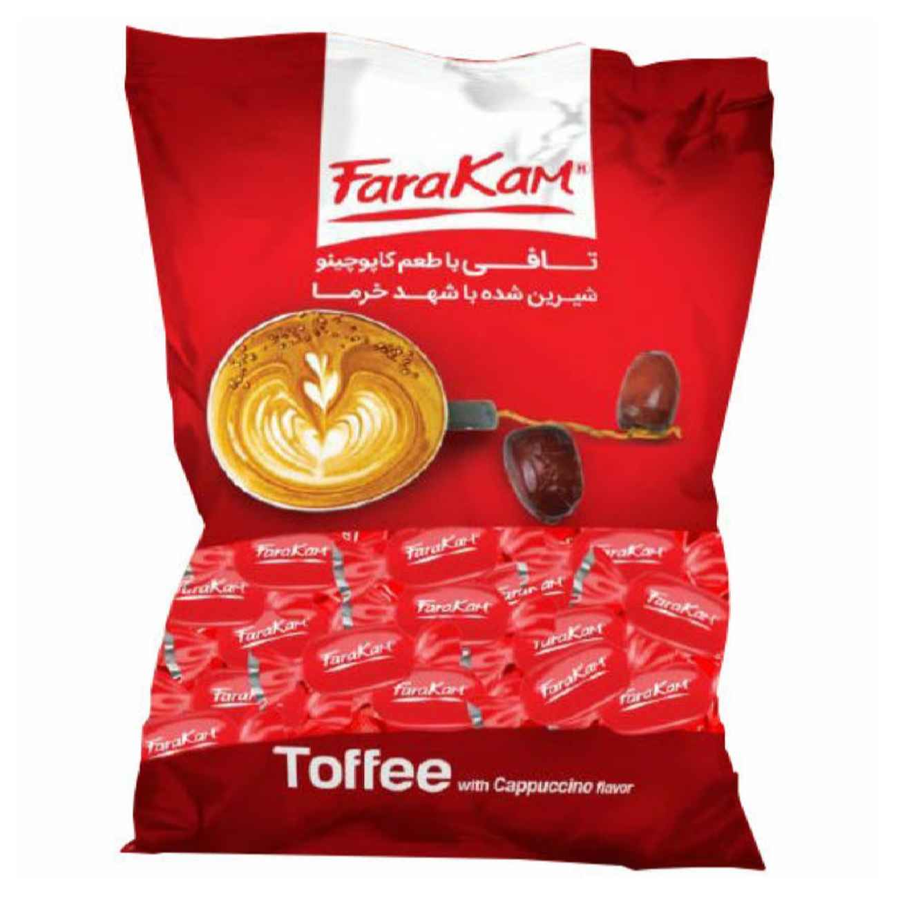 Sugar-Free Cappuccino Toffee with Date Syrup – 1000 gram
