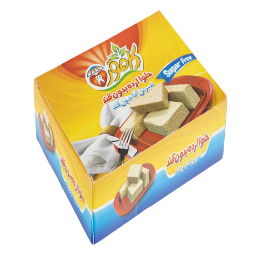 Sugar-Free Tahini Halva, Traditional Sesame Sweet, 170 g (4-Pack)