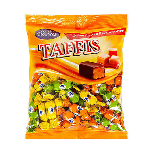 Dark Chocolate-Coated Toffees – Rich Cocoa Flavor with a Sweet, Soft and Chewy Center 1000g