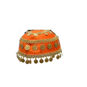 Traditional Kurdish Ethnic Hat – Unique Cultural Symbol with Coin Design