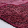 Vintage Persian Hand-Knotted Patchwork Carpet Geometric Pomegranate Design